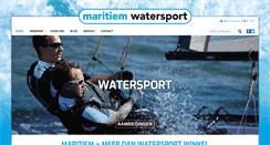 Desktop Screenshot of maritiem-watersport.nl