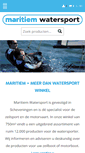 Mobile Screenshot of maritiem-watersport.nl